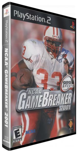Ncaa Gamebreaker 2001 — box-3D (US)