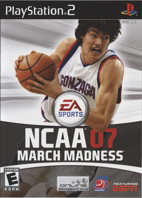 Ncaa March Madness 07 box art