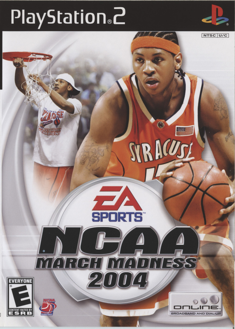 Ncaa March Madness 2004 box art