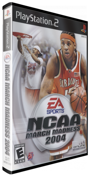Ncaa March Madness 2004 — box-3D (US)