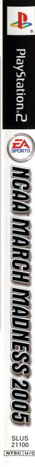 Ncaa March Madness 2005 — box-2D-side (US)