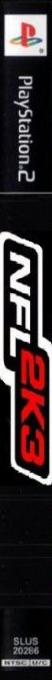 NFL 2K3 — box-2D-side (US)