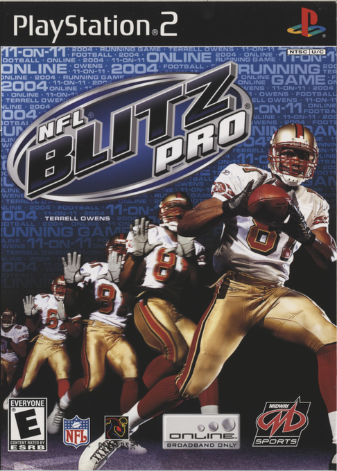 Nfl Blitz Pro box art