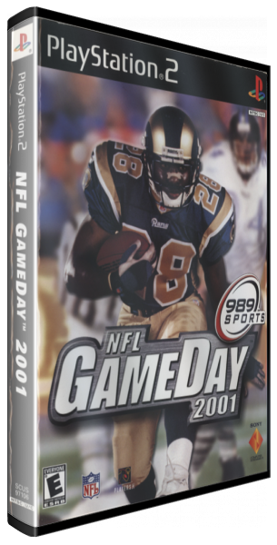 Nfl Gameday 2001 — box-3D (US)