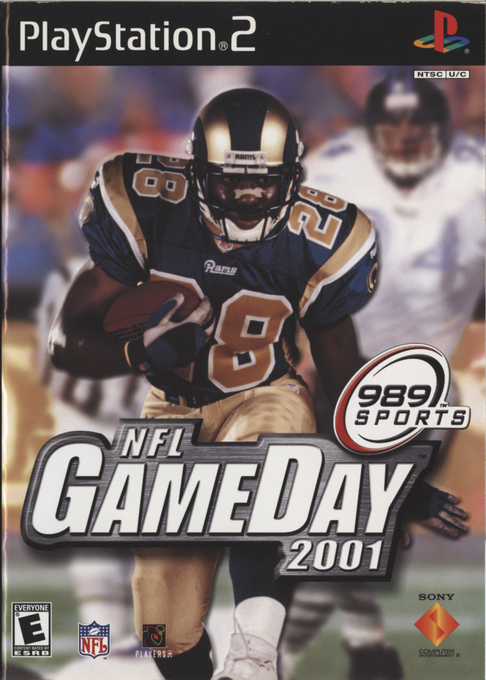 Nfl Gameday 2001 box art
