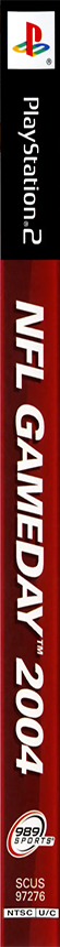 Nfl Gameday 2004 — box-2D-side (US)