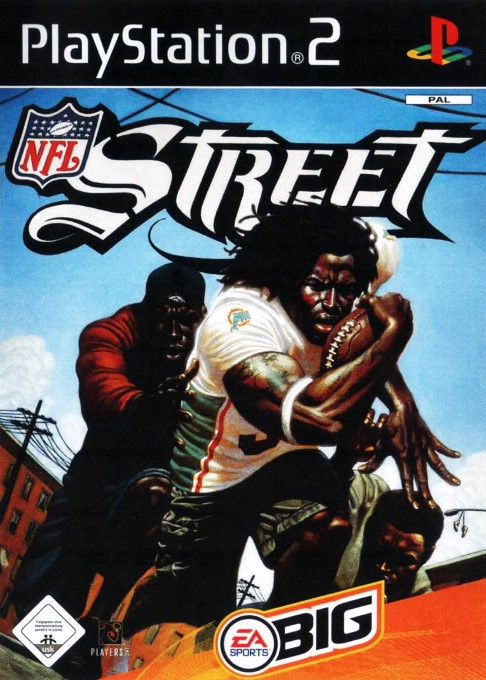 NFL Street — box-2D (DE)