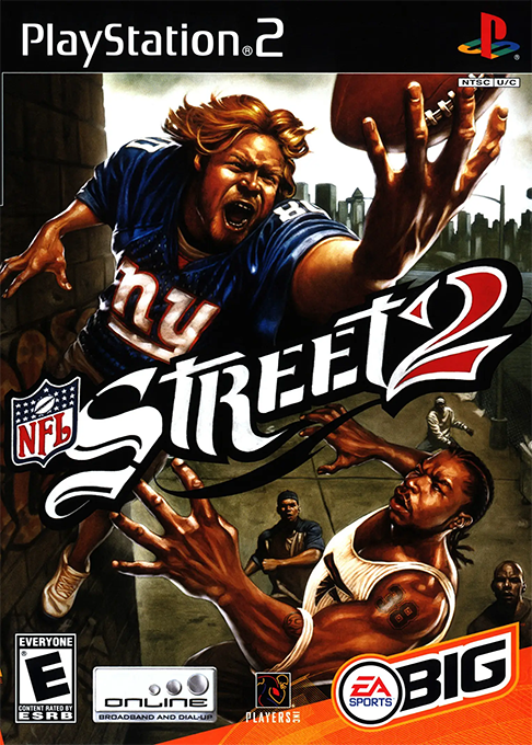 NFL Street 2 box art