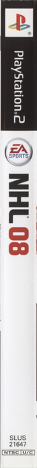 Nhl 08 — box-2D-side (US)