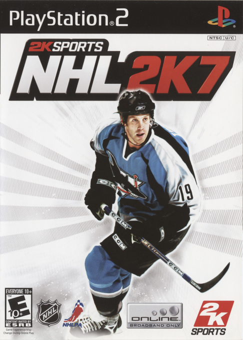 Nhl 2k7 box art