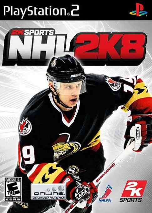 Nhl 2k8 box art