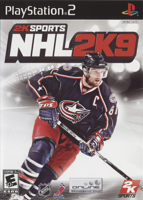 Nhl 2k9 box art