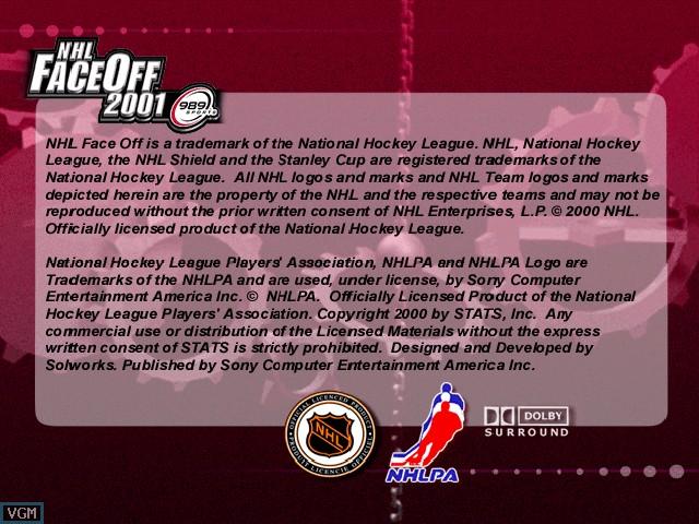 Nhl Faceoff 2001 — sstitle (US)