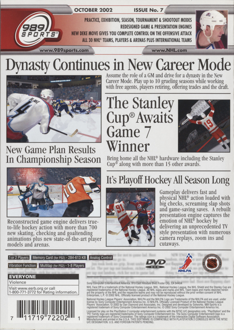 Nhl Faceoff 2003 — box-2D-back (US)