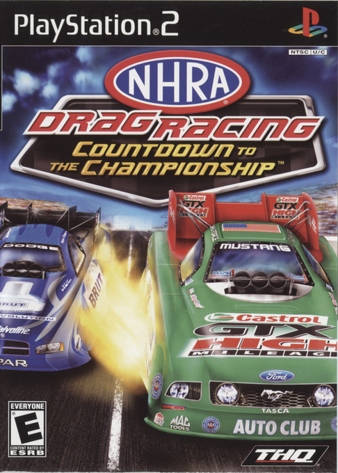 Nhra Drag Racing - Countdown To The Championship box art