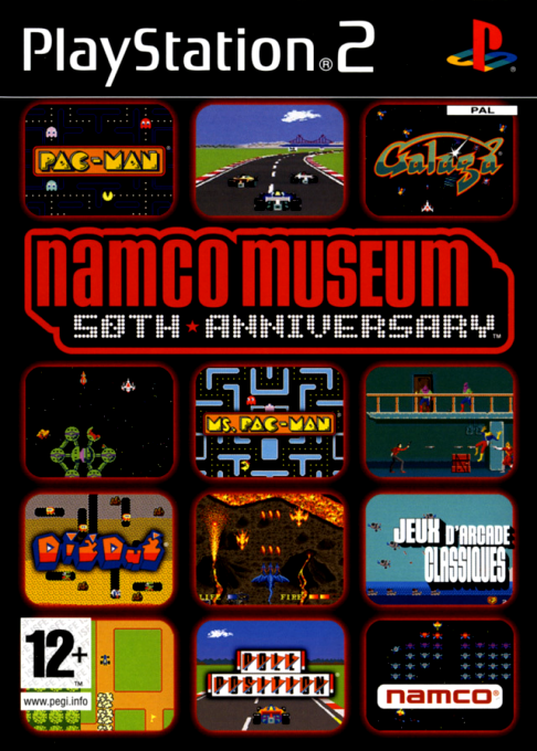 Namco Museum 50th Anniversary — box-2D (FR)