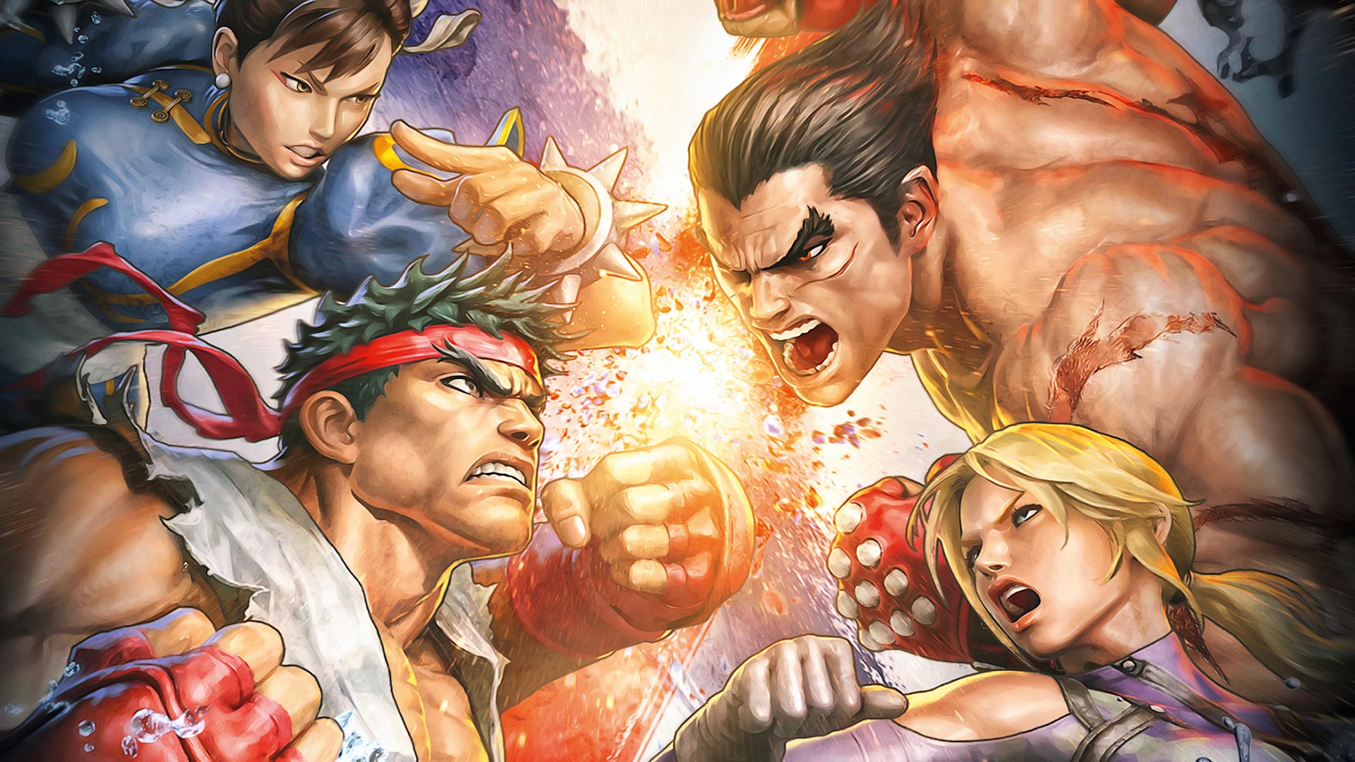 Namco X Capcom — fanart