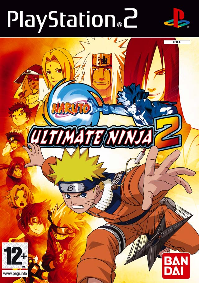 Naruto - Ultimate Ninja 2 — box-2D (EU)