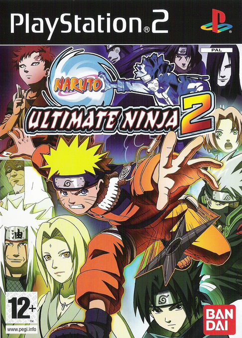 Naruto - Ultimate Ninja 2 — box-2D (SP)