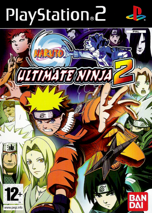 Naruto - Ultimate Ninja 2 — box-2D (FR)