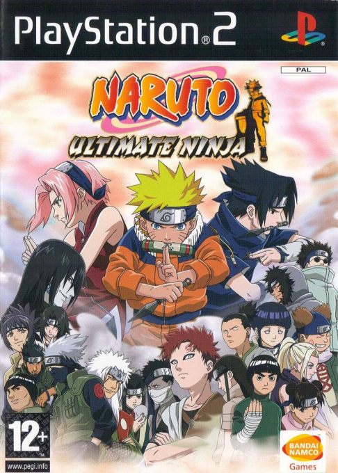 Naruto - Ultimate Ninja — box-2D (EU)