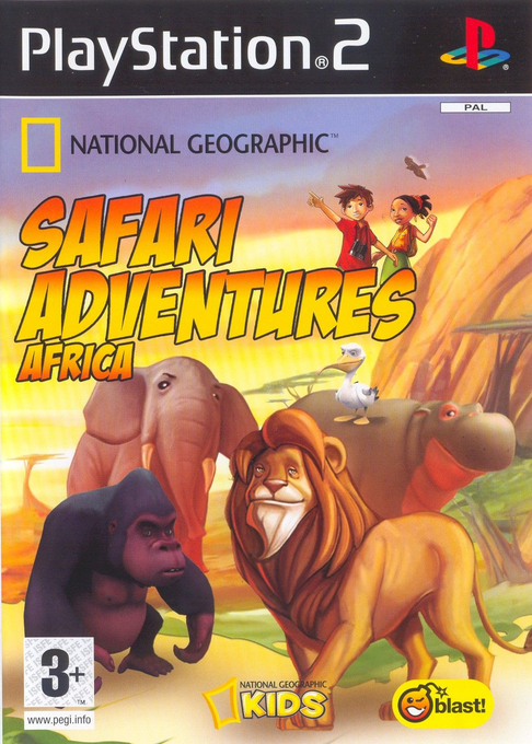 National Geographic - Safari Adventures Africa — box-2D (SP)