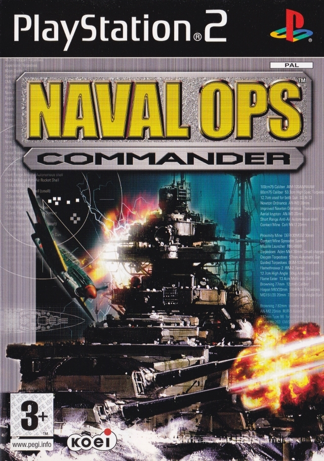 Naval Ops - Commander — box-2D (EU)