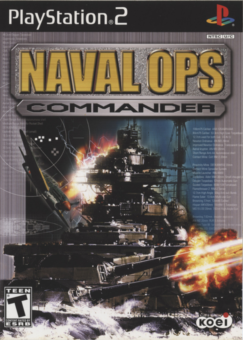 Naval Ops - Commander box art