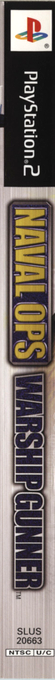 Naval Ops - Warship Gunner — box-2D-side (US)