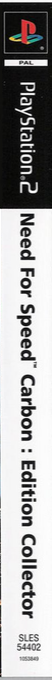 Need for Speed - Carbon — box-2D-side (EU)
