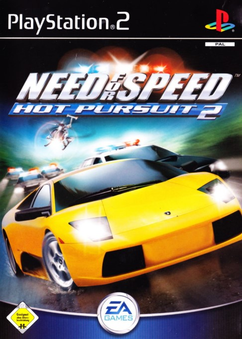 Need for Speed - Hot Pursuit 2 — box-2D (DE)