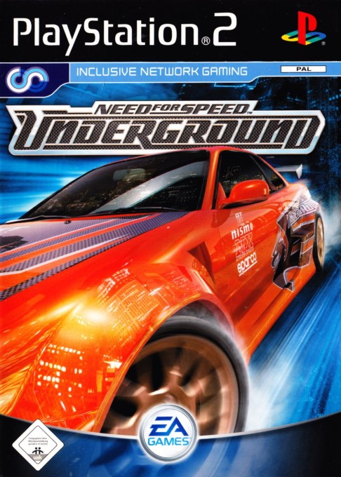Need for Speed - Underground — box-2D (DE)