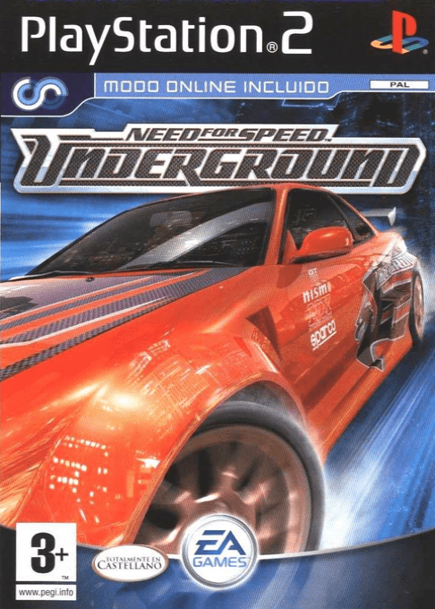 Need for Speed - Underground — box-2D (SP)