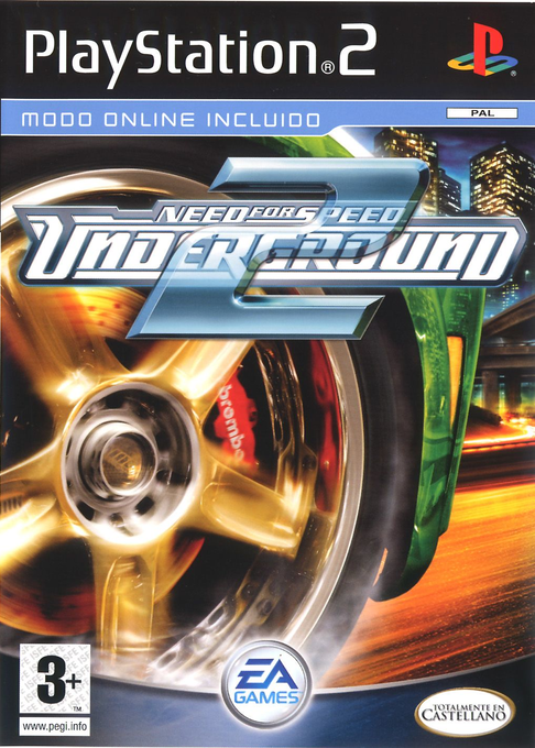 Need for Speed - Underground 2 — box-2D (SP)