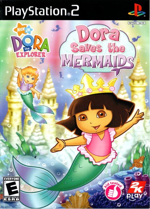 Dora The Explorer - Dora Saves The Mermaids box art