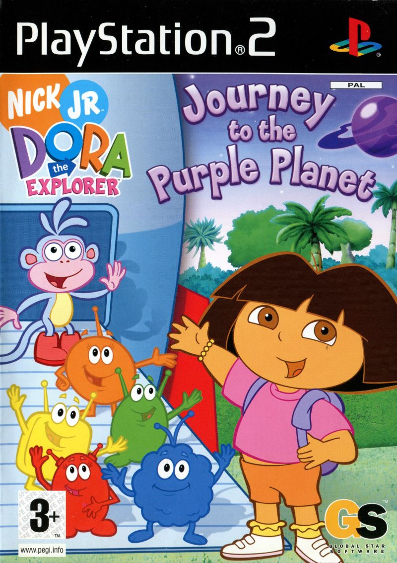 Dora L'exploratrice - Voyage Sur La Planète Violette — box-2D (EU)