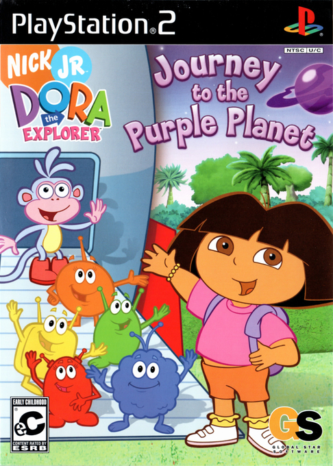 Dora L'exploratrice - Voyage Sur La Planète Violette box art