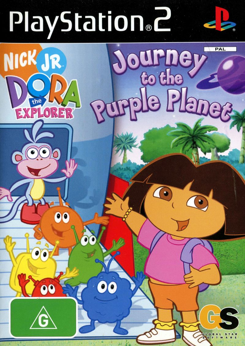 Dora L'exploratrice - Voyage Sur La Planète Violette — box-2D (AU)