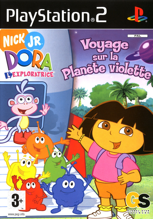 Dora L'exploratrice - Voyage Sur La Planète Violette — box-2D (FR)