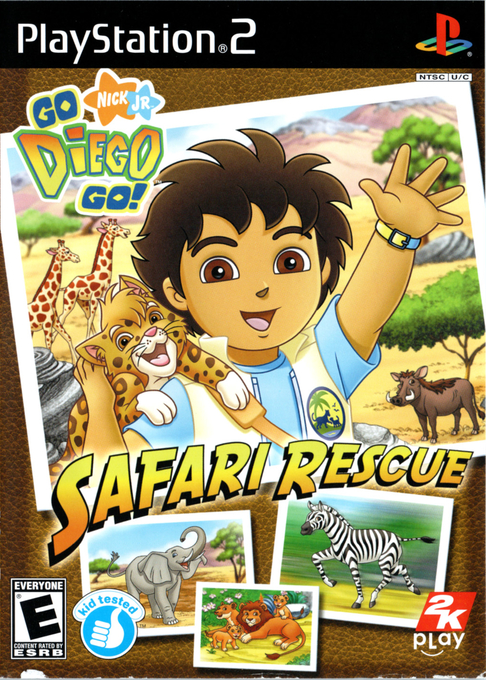 Go Diego Go! Safari Rescue box art