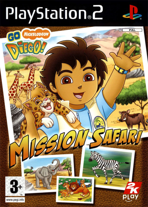 Go Diego Go! Safari Rescue — box-2D (FR)