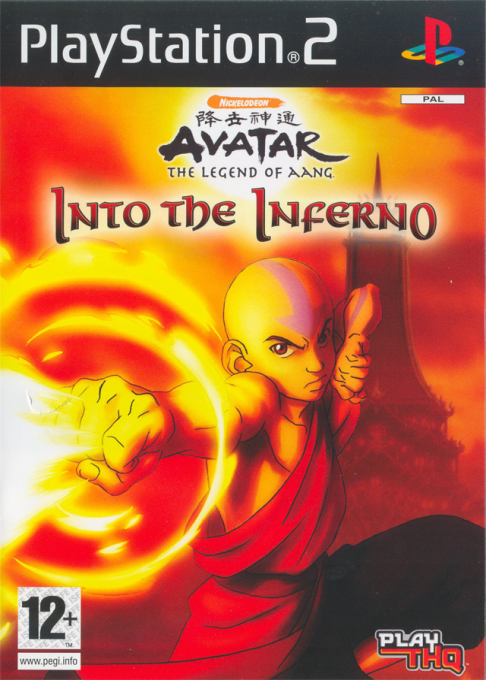 Avatar - The Legend Of Aang - Into The Inferno — box-2D (EU)