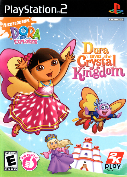 Dora The Explorer - Dora Saves The Crystal Kingdom box art