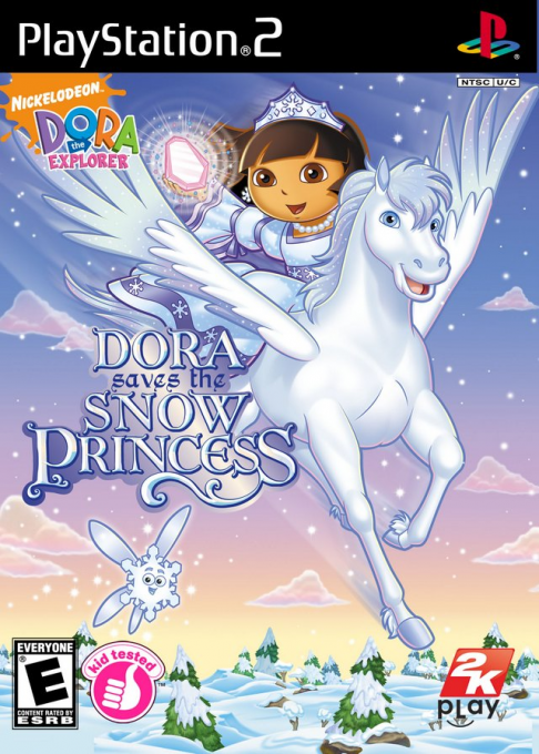 Dora The Explorer - Dora Saves The Snow Princess box art