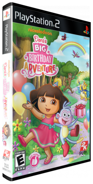 Nickelodeon Dora's Big Birthday Adventure — box-3D (US)