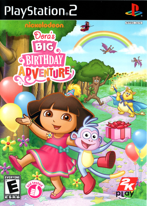 Nickelodeon Dora's Big Birthday Adventure box art