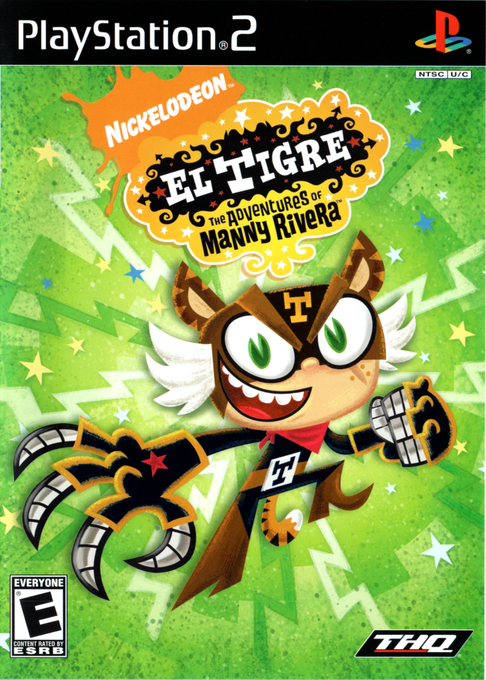 Tigre - The Adventures Of Manny Rivera, El box art