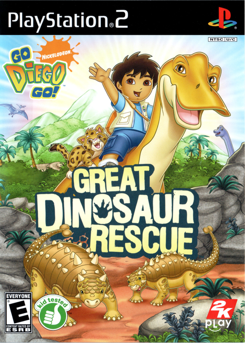 Go Diego Go! Great Dinosaur Rescue box art
