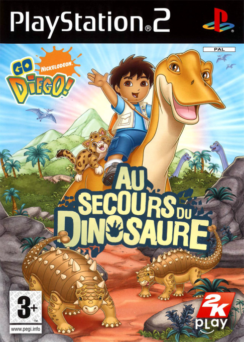Go Diego Go! Great Dinosaur Rescue — box-2D (FR)