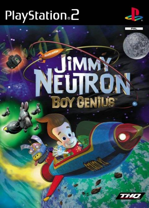 Jimmy Neutron - Boy Genius — box-2D (EU)